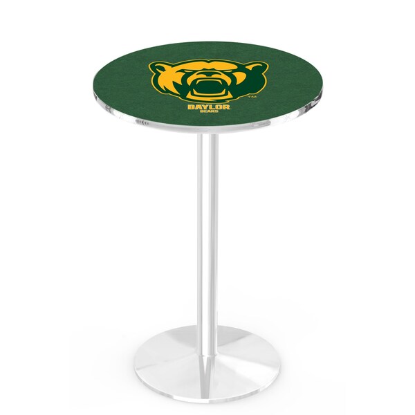 36" Chrome Baylor Pub Table